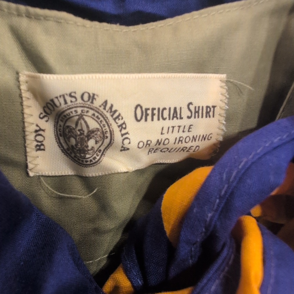 VTG Boys Scouts of America Official Shirt District Camporee Patch Scout Uniform - Picture 4 of 6
